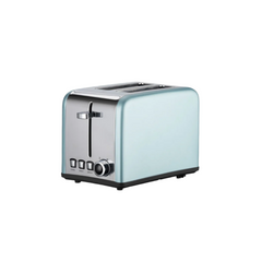Tekmaz Toaster 2 Slice, 815Watts, 6Browning Setting, Blue - Nas-TO19