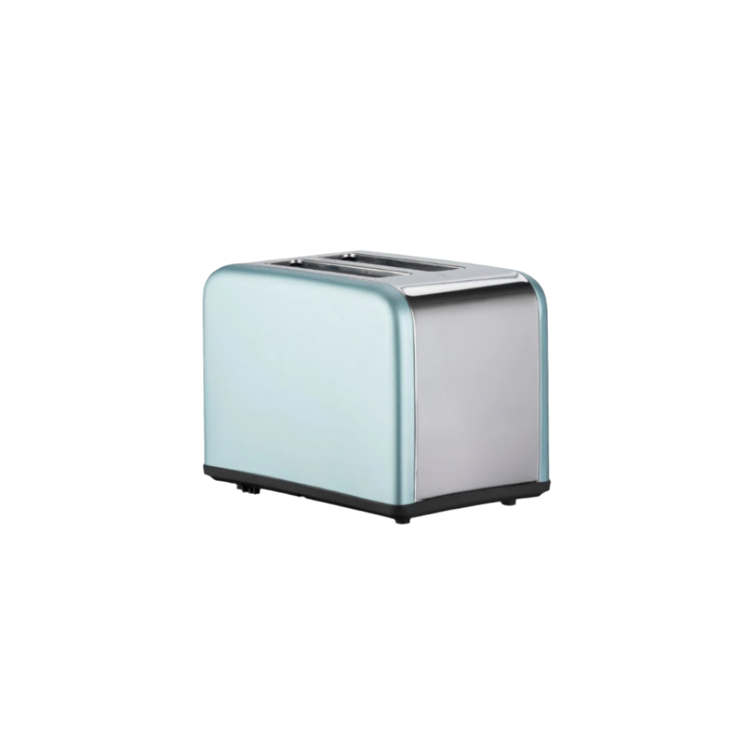 Tekmaz Toaster 2 Slice, 815Watts, 6Browning Setting, Blue - Nas-TO19