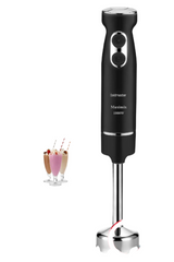 Gold Master Hand Blender, 4Blades, 1000Watts, Black - GM-7244R