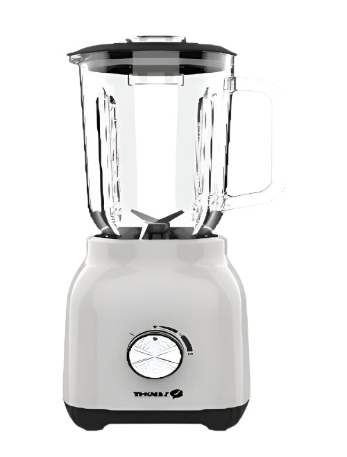 Tekmaz Blender With Grinder, 1.5Lit, 800Watts, White - NAS-TB800