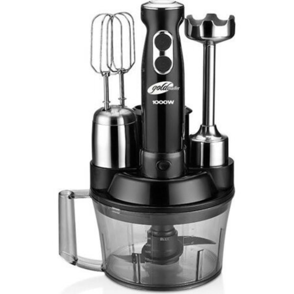 Goldmaster Food Processor 5 Function 1000W Bowl 1.5L Black Color - GM-7239B