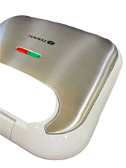 Tekmaz Grill with Garnete Plate, 4pieces, 750Watts, White - NAS-GS03