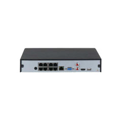 Dahua NVR4108HS - 8P - 4KS3 8CH Compact 1U 8PoE 1HDD Lite Network Video Recorder