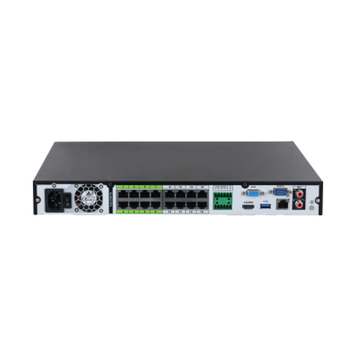 Dahua NVR5216-16P-EI 16 Channels 1U 16PoE 2HDD WizSense Network Video Recorder Dahua NVR5216-16P-EI 16 Channels 1U 16PoE 2HDD WizSense Network Video Recorder