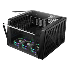 GAMDIAS NESO P1 PRO ARGB FULL TOWER GAMING CASE - BLACK