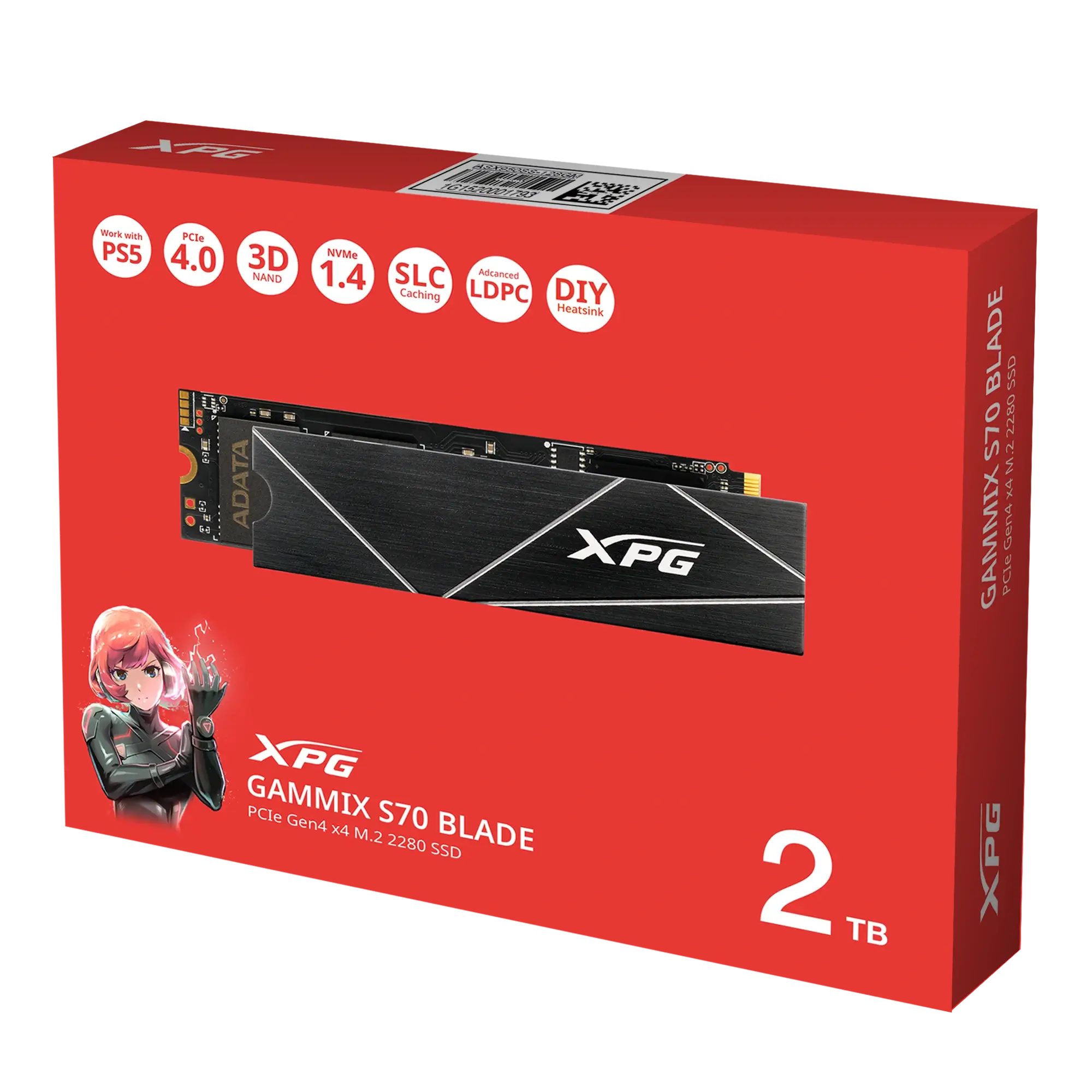 Adata Xpg PCIe solid state drive for data storage