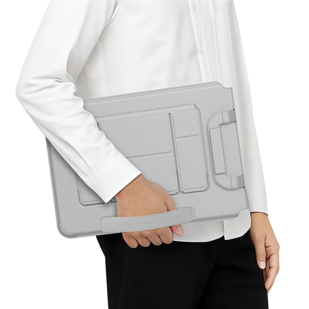 Nillkin Versatile Pro 14.2 Inch Laptop Case Multifunional Eva Drop Proteed Bag with Magnetic Handle Grey