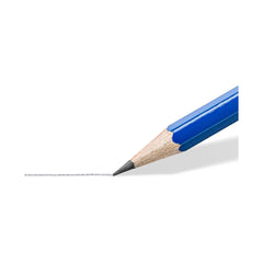 Staedtler Noris Pencil With Eraser, Pack of 12 , Blue