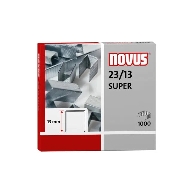 Novus 23/15 Super Staples - Pack of 1000