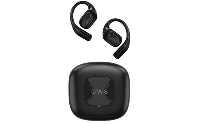 Wiwu O100 Openbuds True Wireless Bluetooth Earphone Noise Cancelling Up to 30 Hours Black