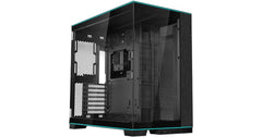 Lian Li O11 Dynamic EVO RGB Edition (Black) Mid Tower 2 Sided Tempered Glass Gaming Case w/ Reversable Chassis Mode , Dual Chamber & Dual ARGB Strips, Up To 8 Drives Capacity & 420mm Radiator Support