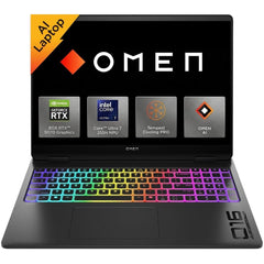 HP OMEN 16 (2025) 16-am0031ne NEW Intel Core Ultra 7 Gen II 255H 16-Cores w/ NVIDIA RTX™ 5070 8GB DDR7 & IPS 165Hz Display , Shadow Black
