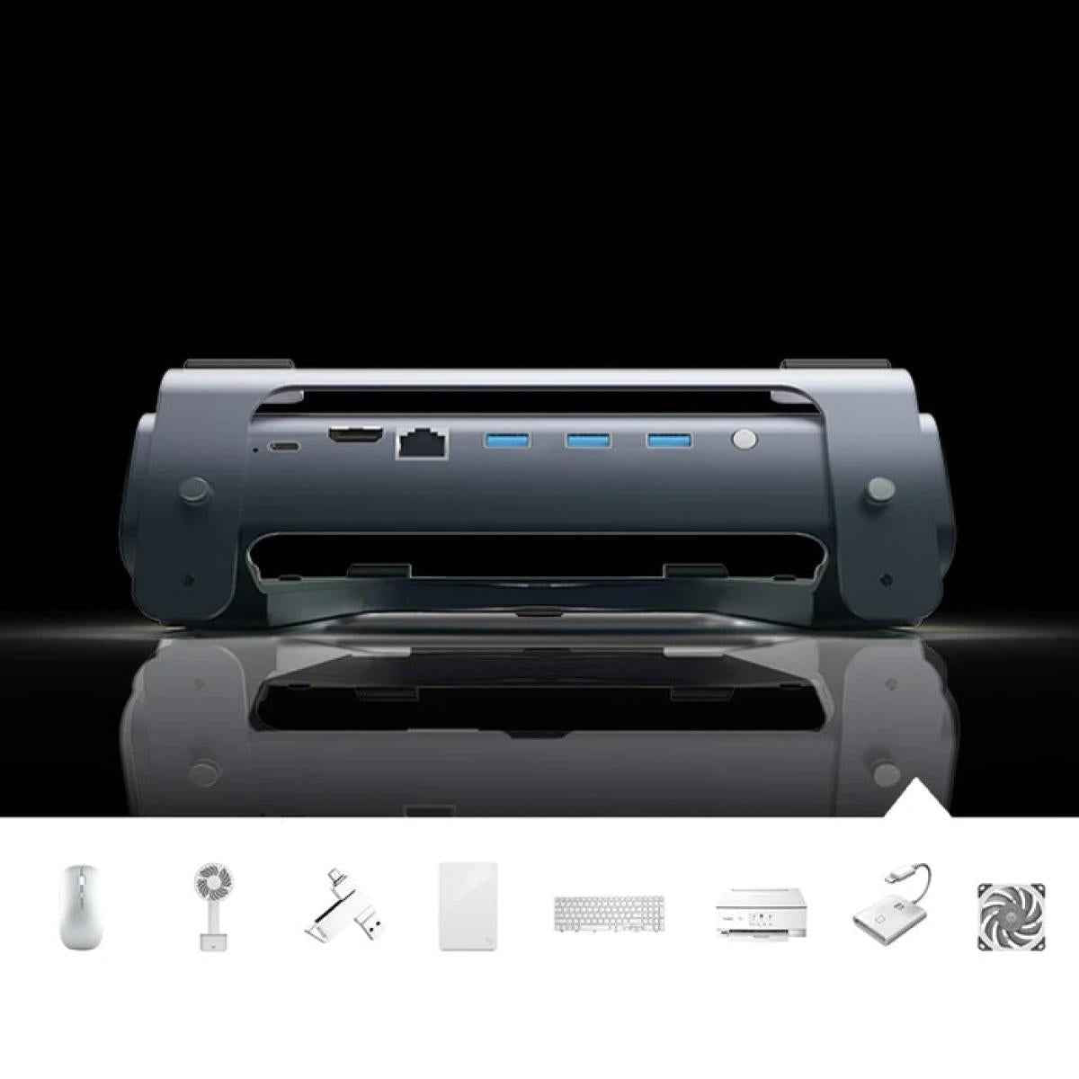Acer ODK110 Multifunctional RGB Computer Stand, laptop