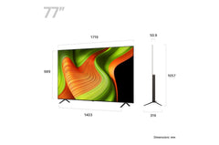 77 Inch LG OLED AI B5 4K Smart TV