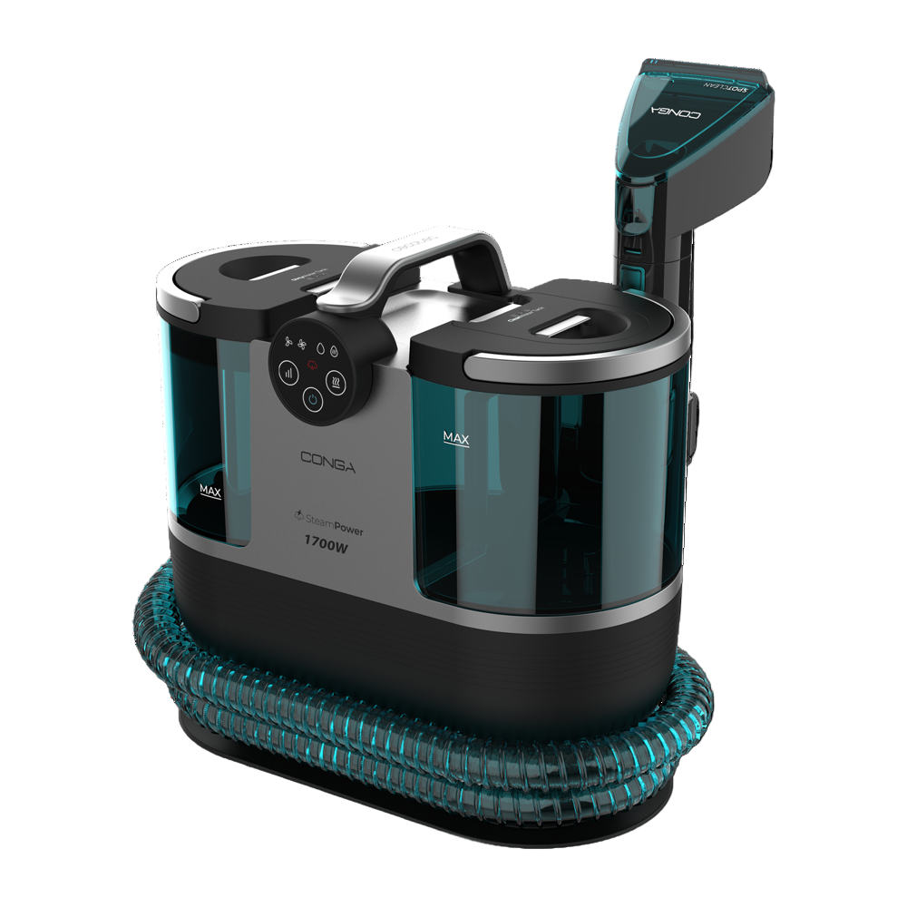 Cecotec Conga Carpet & Spot Vacuum Clean Steam, 1.6Lit, 1700Watts, Green - A01_EU01_100075