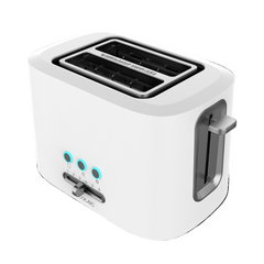 Cecotec Double Toaster, 2Slices, 950Watts, White - 3188