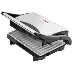 Cecotec Electric Grill Coated, 23×14.5Cm, 700Watts, Steel / Black - 3022