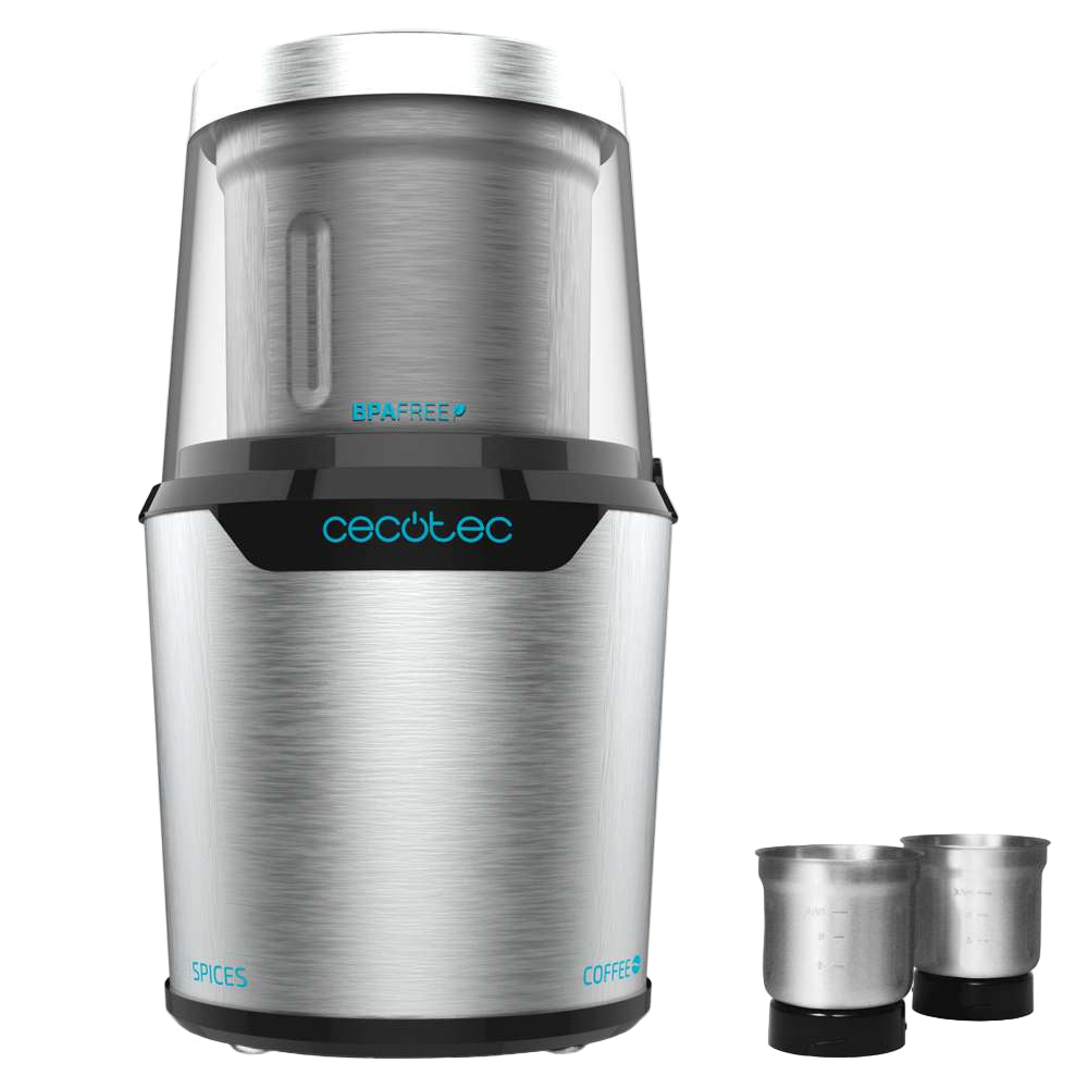 Cecotec Coffee and Spices Grinder Titan Mill, 240Ml, 300Watts, Stainless Steel - 1559