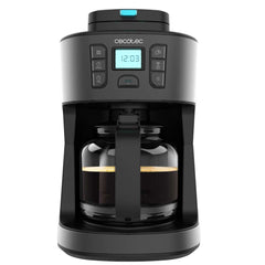 Cecotec Digital Drip American Coffee Machine with Grinder, 1.8Lit, 1000Watts, Black - 1855