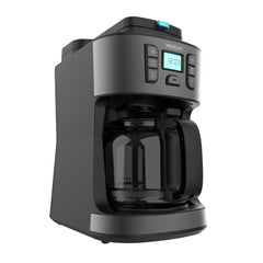 Cecotec Digital Drip American Coffee Machine with Grinder, 1.8Lit, 1000Watts, Black - 1855
