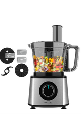 Cecotec Food Processor, 3Lit, 2000Watts, Stainless Steel - 4356
