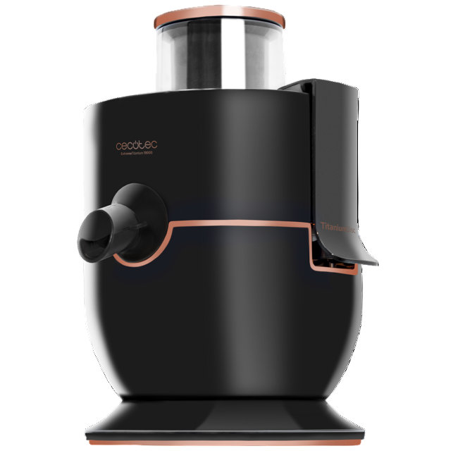 Cecotec Extreme Titanium Juicer, 500Ml, 1000Watts, Black - 4081