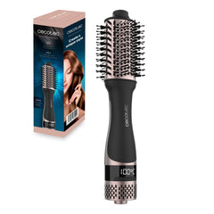 Cecotec Ceramic Care Unique Touch, Hot Air brush with Display, 1200Watts, Black - 3504