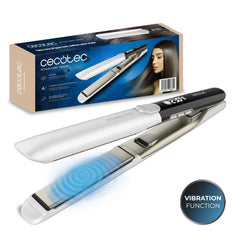 Cecotec Ritual Care Twerk, Hair straightener with Vibration, Stainless Steel - 664