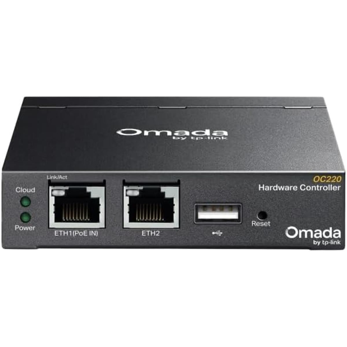 Tp Link Oc220 Omada Hardware Controller, Up To 100 Omada Access Points, Manage Up To 130 Devices, Flexible 802.3af Poe, 10 Omada Gateways, 2 Deltastream Gpon Olts, Black