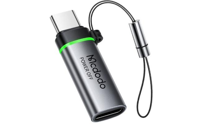 Mcdodo Ot 6010 Lightning to USB - C Otg Adapter 60w, Auto Power Off