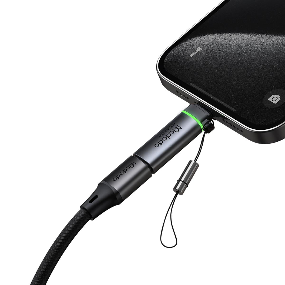 Mcdodo Ot 6010 Lightning to USB - C Otg Adapter 60w, Auto Power Off