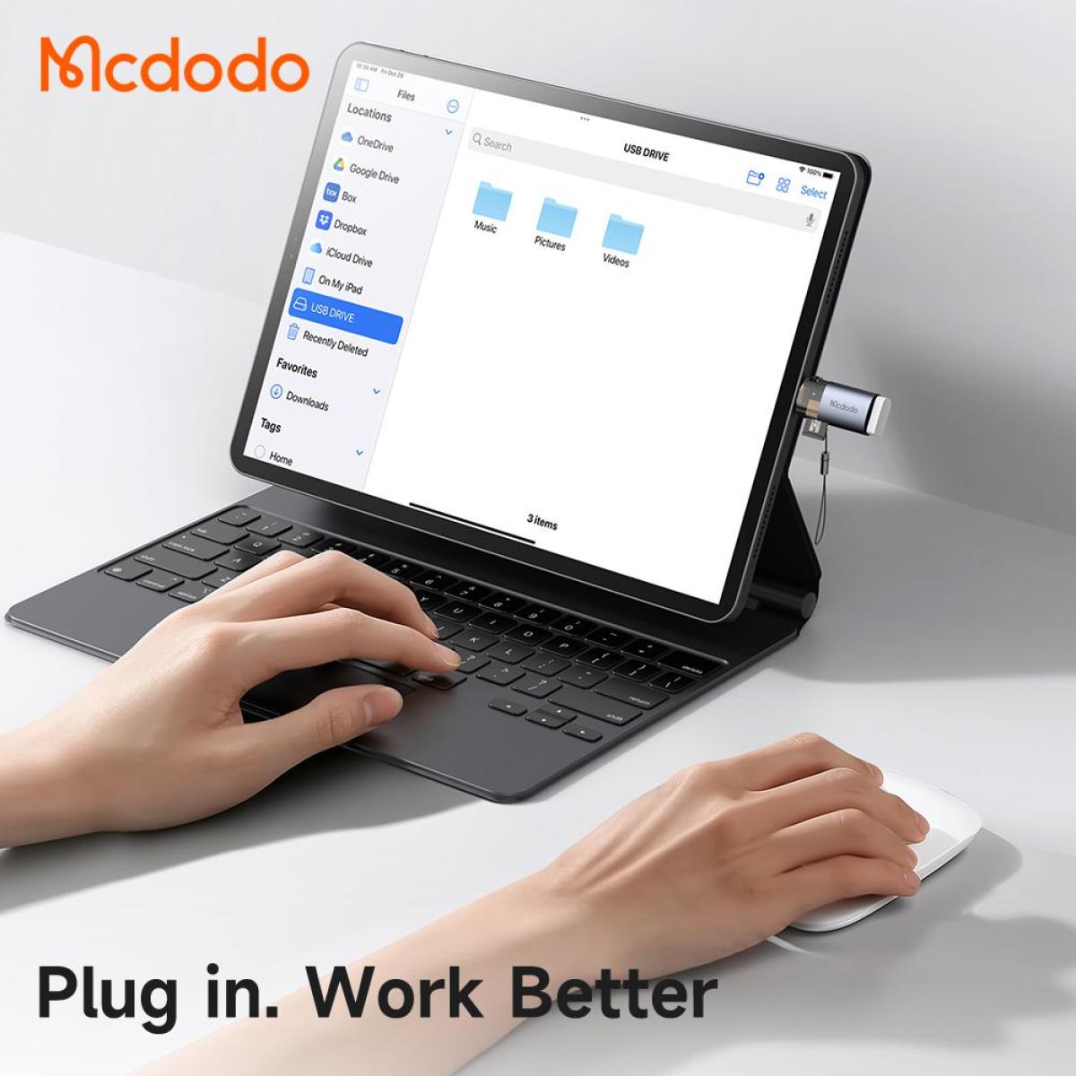 Mcdodo USB 3.0 keyboard and mouse combo for computer setup