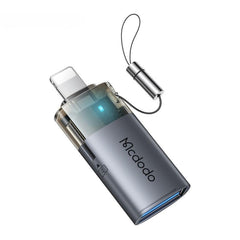 Mcdodo Usb To Lightning Adapter With Micro Sd Card Slot,tf Card Reader, Lightning To Usb 3.0 Otg Adapter Support Camera Mouse Keyboard Conne U Disk, Fit Iphone