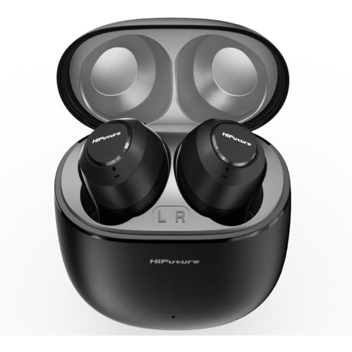 Hifuture Olymbuds3 Comfort Fit Wireless Earbuds, Up To 25hrs Playtime, Ipx5 Waterproof, Comfort Fit, 6mm Driver, Powerful Bass, Light Weight, Smart Touch Controls, Ai Voice Assistant Black Hifuture Olymbuds3 Comfort Fit Wireless Earbuds, Up To 25hrs Playtime, Ipx5 Waterproof, Comfort Fit, 6mm Driver, Powerful Bass, Light Weight, Smart Touch Controls, Ai Voice Assistant Black