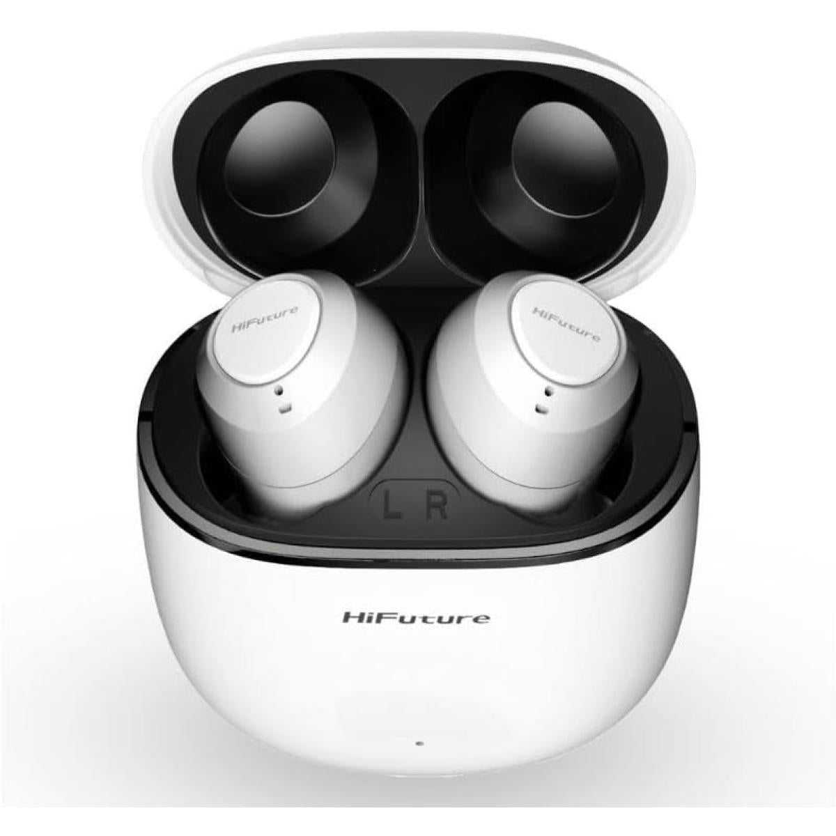 Hifuture Olymbuds3 Comfort Fit Wireless Earbuds, Up To 25hrs Playtime, Ipx5 Waterproof, Comfort Fit, 6mm Driver, Powerful Bass, Light Weight, Smart Touch Controls, Ai Voice Assistant White Hifuture Olymbuds3 Comfort Fit Wireless Earbuds, Up To 25hrs Playtime, Ipx5 Waterproof, Comfort Fit, 6mm Driver, Powerful Bass, Light Weight, Smart Touch Controls, Ai Voice Assistant White