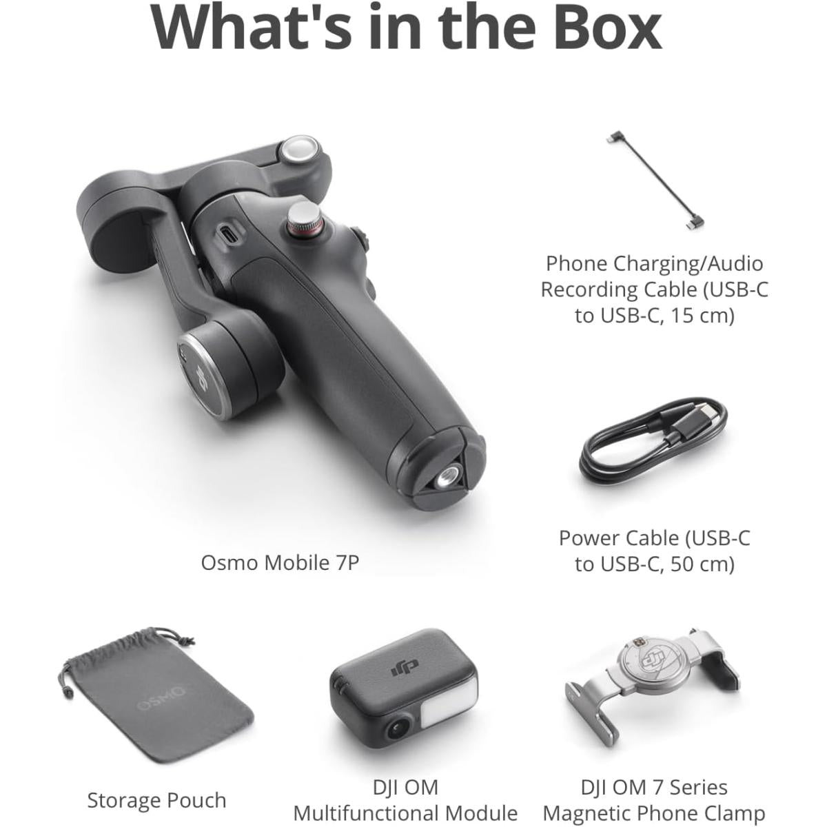 Dji Osmo Mobile 7p Gimbal Stabilizer For Iphone, Android, Native Tracking, Lighting, 3 Axis Phone Gimbal, Quick Launch, One Tap Edit, Built In Extension Rod & Tripod, 10hrs Use, Phone Charging Gray Dji Osmo Mobile 7p Gimbal Stabilizer For Iphone, Android, Native Tracking, Lighting, 3 Axis Phone Gimbal, Quick Launch, One Tap Edit, Built In Extension Rod & Tripod, 10hrs Use, Phone Charging Gray
