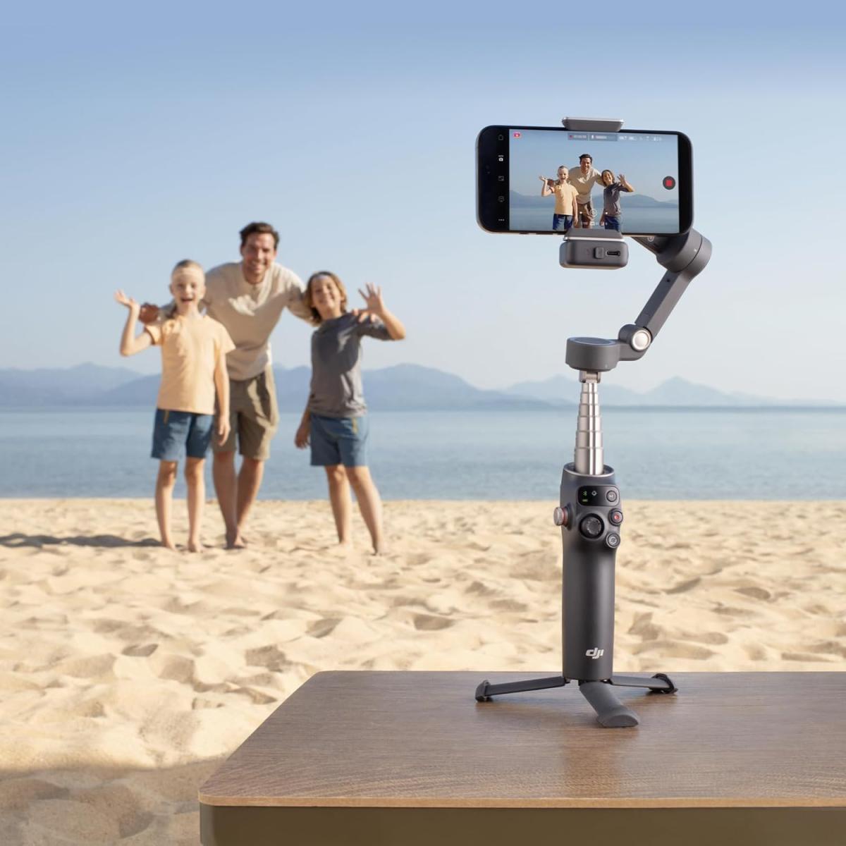 Dji Osmo Mobile 7p Gimbal Stabilizer For Iphone, Android, Native Tracking, Lighting, 3 Axis Phone Gimbal, Quick Launch, One Tap Edit, Built In Extension Rod & Tripod, 10hrs Use, Phone Charging Gray Dji Osmo Mobile 7p Gimbal Stabilizer For Iphone, Android, Native Tracking, Lighting, 3 Axis Phone Gimbal, Quick Launch, One Tap Edit, Built In Extension Rod & Tripod, 10hrs Use, Phone Charging Gray