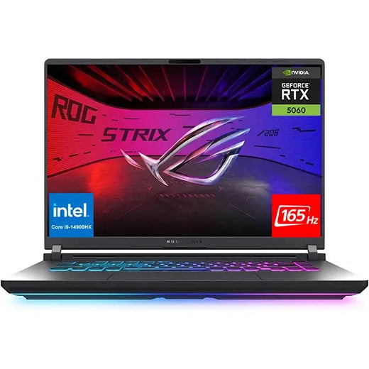 Asus Rog Strix G16 (2025) G614pr Gaming Laptop Amd Ryzen 9 8940hx Nvidia Rtx 5070 Ti 12gb 16 Inch Fhd+ Wuxga 165hz
