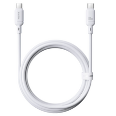 Baseus Silky Series USB-C to USB-C Fast Charging Cable 100W 2m – Cluster White