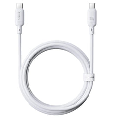 Baseus Silky Series USB-C to USB-C Fast Charging Cable 100W 2m – Cluster White