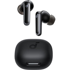 Anker Soundcore P40i Bluetooth Headphones, 11mm Drivers, Adaptive Anc, 6 Mics, Ai Clear Calls, Wireless Charging Compatible, Bt5.3, Ipx5 Water Resistant, Up To 60h Playtime, Built In Phone Stand Black