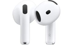 Apple Airpods 4 Wireless Earbuds Personalized Spatial Audio Sweat & Water Resistant Usb C Charging Case H2 Chip Up To 30 Hours Of Battery Life