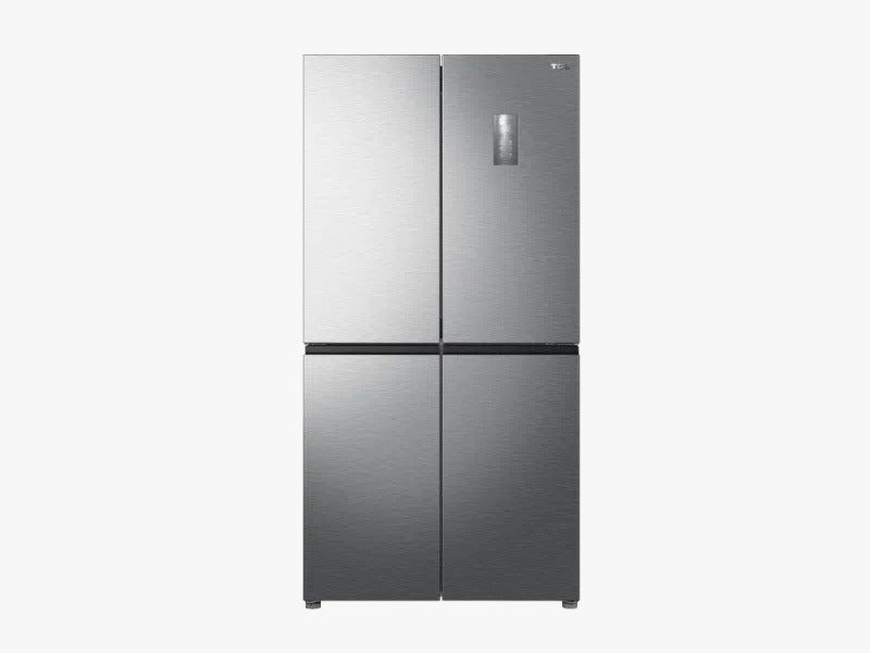 Tcl P460CDS 4-Door Refrigerator | 460L Silver