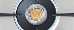 P604LPROX Bertazzoni Cooker, 60 Cm, Steel Brass Head