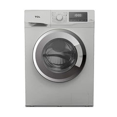 Tcl Washing Machine 8 Kg 16 Programs 1400 RPM – Silver