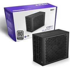 NZXT C1500, 1500W 80+ Platinum Full Modular ATX (3.1) (PCIe 5.1) Gaming Power Supply w/ 140mm Magnetic Levitation Low Noise Fan(Black) | PA-5P1BB-UK |