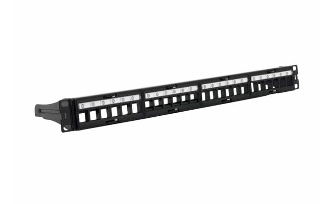 24 Port Unloaded Patch Panel