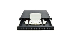 Unloaded 12 Port Fiber Optic Patch Panel
