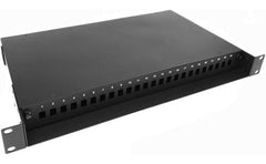 Unloaded 24 Port Fiber Optic Patch Panel Simplex