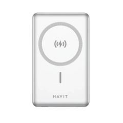 HAVIT PB5203 Magnetic Power Bank – Silver